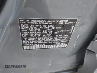 2021 Volkswagen Atlas SEL Premium R-Line с VIN 1V2FE2CA1MC213764, выставлен на аукционе IAAI как лот 41702906 с пробегом 48 957 миль миль и . История ставок и продаж доступна на DreamBid. Изображение 9.