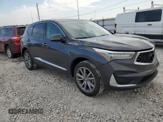 2021 Acura RDX w/Technology Package with VIN 5J8TC2H58ML029221, listed as a Copart auction lot 58060183 with 44,338 mi miles. Bid and sale history available at carsss.com. Image 4.