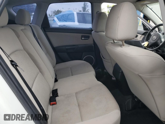 2008 Mazda 3 S GT with VIN JM1BK344X81163665, listed as a Copart auction lot 53690955 with 184,056 mi miles and Salvage Title. Bid and sale history available at DreamBid. Image 10.