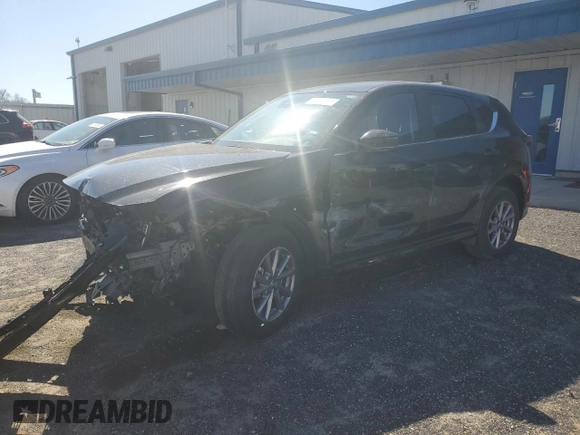 2025 Mazda CX-5 2.5 S Select Package with VIN JM3KFBBL2S0577410, listed as a Copart auction lot 49481025 with 7,629 mi miles and Salvage Title. Bid and sale history available at carsss.com. Image 1.