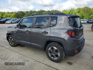 2017 Jeep Renegade Sport with VIN ZACCJAAB4HPF58195, listed as a Copart auction lot 52794245 with 94,194 mi miles and Salvage title. Bid and sale history available at DreamBid. Image 2.