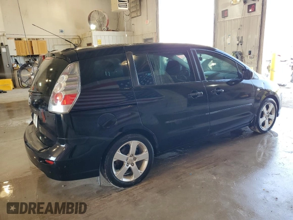 2007 Mazda 5 Sport with VIN JM1CR293870138942, listed as a Copart auction lot 65172514 with 216,958 mi miles and Salvage Title. Bid and sale history available at DreamBid. Image 3.