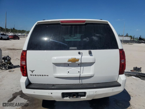 2013 Chevrolet Suburban LT with VIN 1GNSCJE05DR235713, listed as a Copart auction lot 48373125 with 73,254 mi miles and Salvage Title. Bid and sale history available at carsss.com. Image 6.