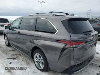 2021 Toyota Sienna Limited with VIN 5TDZSKFC3MS008238, listed as a Copart auction lot 46328225 with 28,269 mi miles and Salvage Title. Bid and sale history available at DreamBid. Image 2.