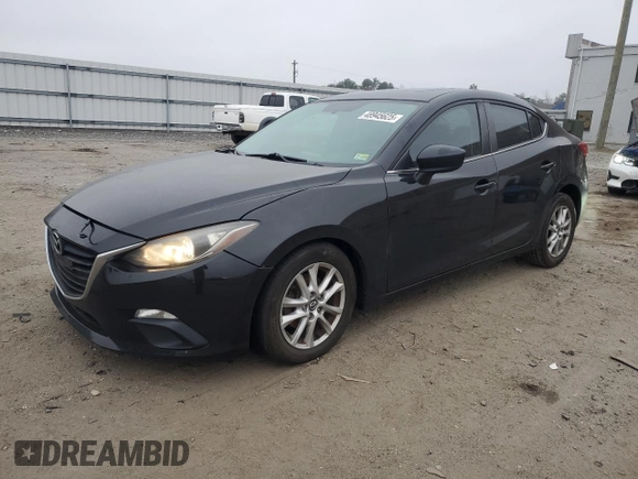 2014 Mazda 3 i Grand Touring with VIN JM1BM1W78E1139575, listed as a Copart auction lot 48945625 with 171,019 mi miles and Salvage Title. Bid and sale history available at carsss.com. Image 1.