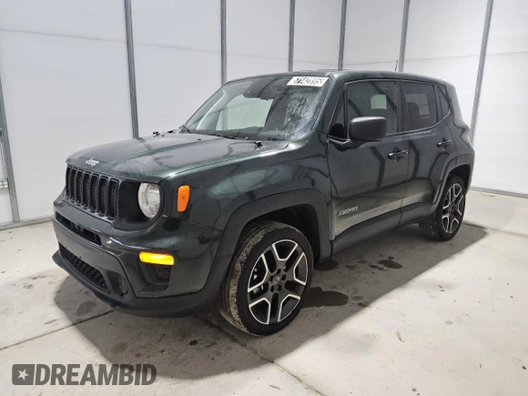 2021 Jeep Renegade Jeepster с VIN ZACNJDAB5MPM95674, выставлен на аукционе Copart как лот 57142895 с пробегом 93 696 миль миль и Чистый • Clean title. История ставок и продаж доступна на DreamBid. Изображение 1.