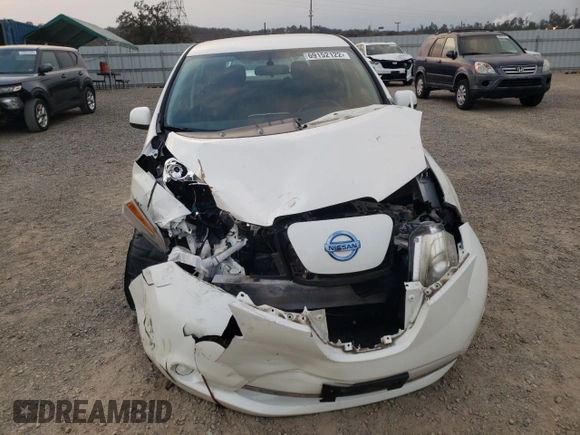 2015 Nissan LEAF SV with VIN 1N4AZ0CPXFC334469, listed as a Copart auction lot 69152122 with 26,547 mi miles. Bid and sale history available at carsss.com. Image 5.