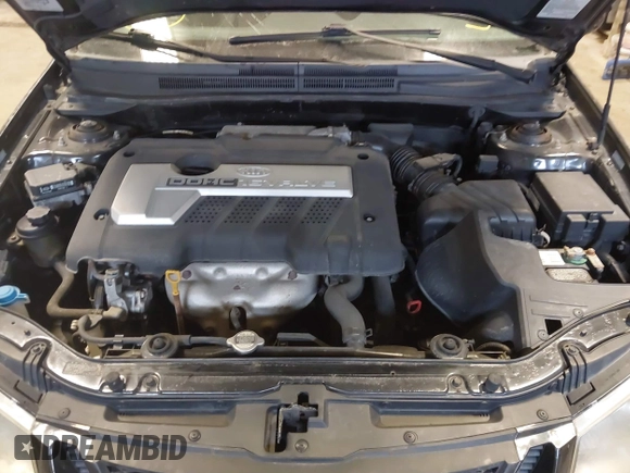 2005 Kia Spectra with VIN KNAFE161255083357, listed as a IAAI auction lot 41445285 with 90,349 mi miles. Bid and sale history available at carsss.com. Image 10.