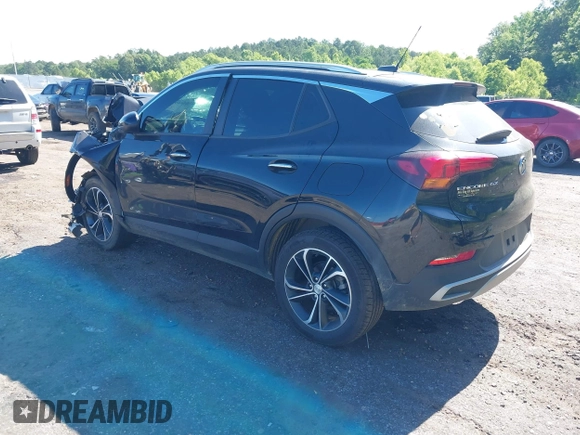 2021 Buick Encore GX Select with VIN KL4MMDS27MB098539, listed as a IAAI auction lot 42308991 with Not provided miles and . Bid and sale history available at DreamBid. Image 3.