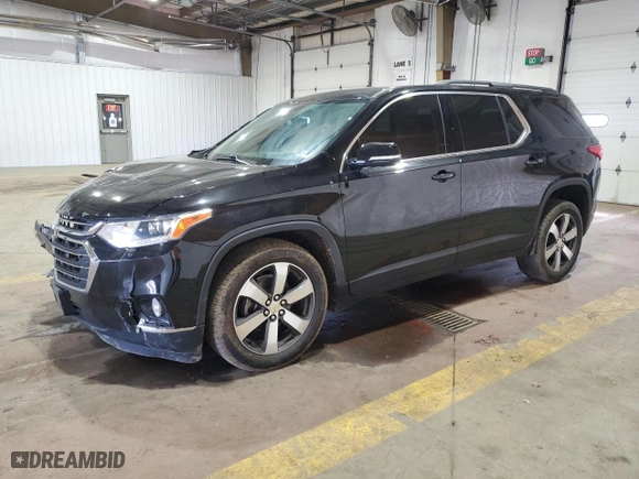 2019 Chevrolet Traverse LT Leather with VIN 1GNEVHKW0KJ298187, listed as a Copart auction lot 49052085 with 48,426 mi miles and Salvage Title. Bid and sale history available at carsss.com. Image 1.