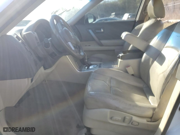 2008 Infiniti FX35 with VIN JNRAS08W98X208503, listed as a Copart auction lot 51810335 with 0 mi miles and Salvage Title. Bid and sale history available at carsss.com. Image 7.