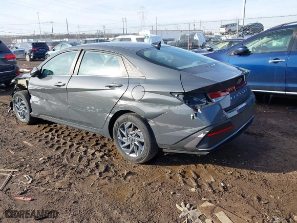 2024 Hyundai Elantra Essential with VIN KMHLM4DG3RU786815, listed as a IAAI auction lot 41310670 with 13,174 mi miles. Bid and sale history available at carsss.com. Image 3.