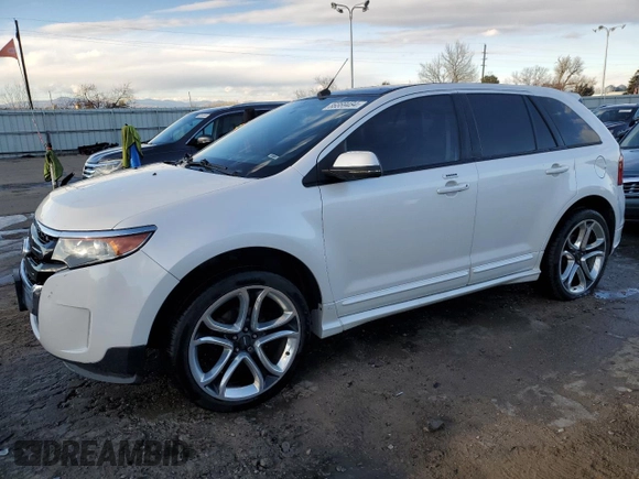2012 Ford Edge Sport with VIN 2FMDK4AK9CBA53278, listed as a Copart auction lot 86869484 with 164,124 mi miles and Clean Title. Bid and sale history available at carsss.com. Image 1.