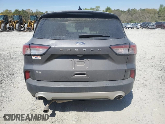 2021 Ford Escape SE with VIN 1FMCU0G66MUB28670, listed as a Copart auction lot 50710125 with 83,896 mi miles and Salvage title. Bid and sale history available at DreamBid. Image 6.