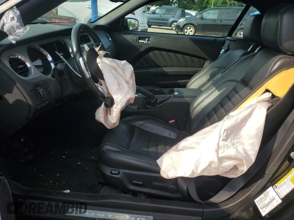 2011 Ford Mustang V6 with VIN 1ZVBP8EMXB5143569, listed as a Copart auction lot 60563695 with 233,975 mi miles and Salvage title. Bid and sale history available at DreamBid. Image 7.