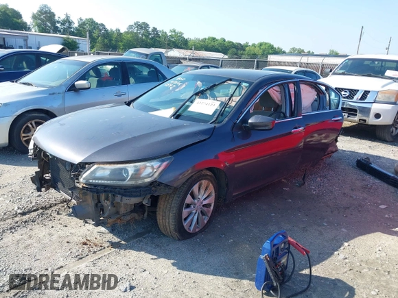 2013 Honda Accord LX z VIN 1HGCR2F35DA021542, wystawiony jako IAAI lot #42274123 z przebiegiem Nie podano mil oraz . Historia ofert i sprzedaży dostępna na DreamBid. Obrazek 20.