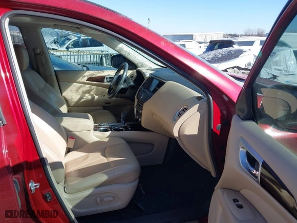 2016 Nissan Pathfinder Platinum with VIN 5N1AR2MM3GC614144, listed as a IAAI auction lot 41554806 with 130,398 mi miles. Bid and sale history available at carsss.com. Image 5.