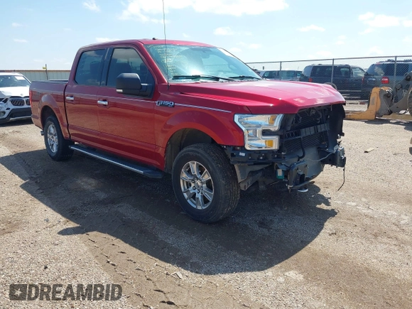 2017 Ford F-150 XL with VIN 1FTEW1EF9HKC72022, listed as a IAAI auction lot 42349290 with 56,133 mi miles and . Bid and sale history available at DreamBid. Image 1.