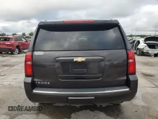 2016 Chevrolet Tahoe LTZ with VIN 1GNSCCKC4GR189046, listed as a Copart auction lot 55443015 with Not provided miles and Salvage title. Bid and sale history available at DreamBid. Image 6.