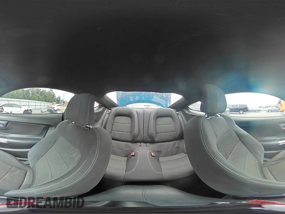 2017 Ford Mustang V6 with VIN 1FA6P8AM8H5238687, listed as a Copart auction lot 62846305 with 110,300 mi miles and Salvage title. Bid and sale history available at DreamBid. Image 15.