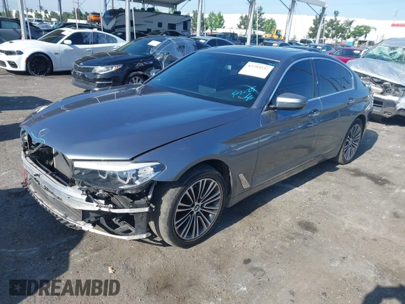 2017 BMW 5 Series 530i with VIN WBAJA5C34HG897019, listed as a IAAI auction lot 42393537 with 94,578 mi miles and . Bid and sale history available at DreamBid. Image 2.