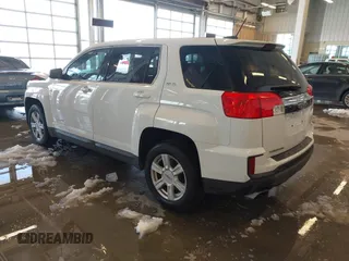 2016 GMC Terrain SLE with VIN 2GKALMEK1G6218046, listed as a IAAI auction lot 41204987 with 121,581 mi miles. Bid and sale history available at carsss.com. Image 3.