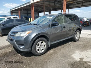 2014 Toyota RAV4 LE with VIN JTMBFREV7ED056890, listed as a Copart auction lot 50974005 with 161,158 mi miles and Salvage title. Bid and sale history available at DreamBid. Image 1.