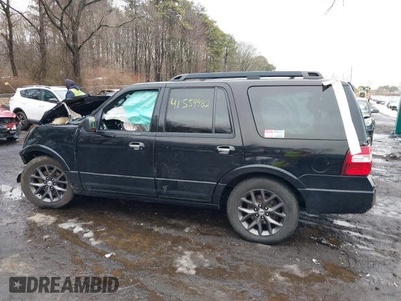 2017 Ford Expedition Limited with VIN 1FMJU2AT2HEA33704, listed as a IAAI auction lot 41554982 with 115,097 mi miles and . Bid and sale history available at DreamBid. Image 14.