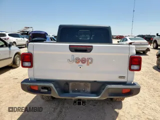 2023 Jeep Gladiator Overland z VIN 1C6HJTFG8PL553372, wystawiony jako Copart lot #57250875 z przebiegiem 14 725 mil mil oraz Szkoda całkowita • Salvage title. Historia ofert i sprzedaży dostępna na DreamBid. Obrazek 6.