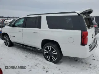 2018 Chevrolet Suburban Premier z VIN 1GNSKJKC0JR166765, wystawiony jako Copart lot #43997605 z przebiegiem 112 786 mil mil oraz Czysty tytuł • Clean title. Historia ofert i sprzedaży dostępna na DreamBid. Obrazek 2.