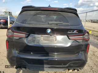 2022 BMW X3 M with VIN 5YM13EC01N9J13955, listed as a Copart auction lot 82231734 with 0 mi miles and Salvage Title. Bid and sale history available at carsss.com. Image 6.