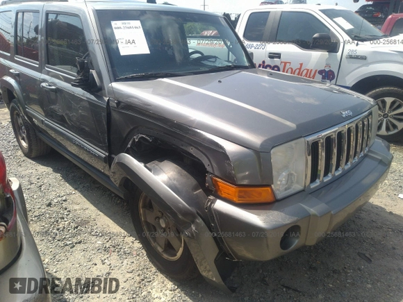 2007 Jeep Commander Sport with VIN 1J8HG48K67C685375, listed as a IAAI auction lot 41677992 with 254,243 mi miles and . Bid and sale history available at DreamBid. Image 6.
