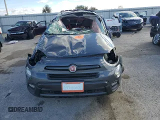 2018 FIAT 500X Urbana Edition with VIN ZFBCFXCB3JP712337, listed as a Copart auction lot 78670584 with 0 mi miles and Salvage Title. Bid and sale history available at carsss.com. Image 5.