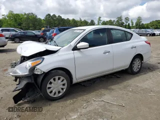 2018 Nissan Versa SV с VIN 3N1CN7AP2JL801765, выставлен на аукционе Copart как лот 58937495 с пробегом 127 090 миль миль и Списание • Salvage title. История ставок и продаж доступна на DreamBid. Изображение 1.