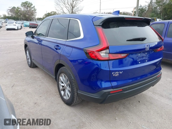 2023 Honda CR-V EX-L with VIN 7FARS4H74PE016177, listed as a IAAI auction lot 41253353 with 13,350 mi miles. Bid and sale history available at carsss.com. Image 3.