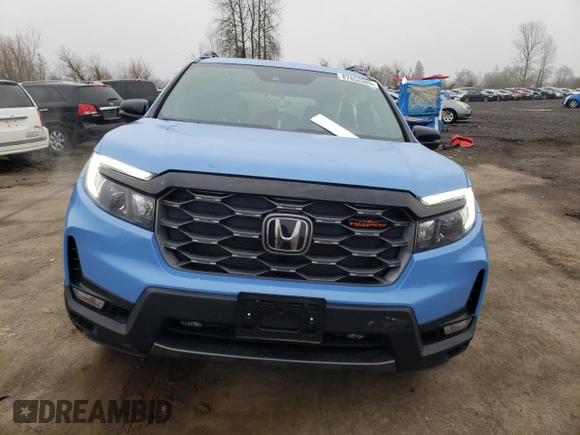 2024 Honda Passport TrailSport z VIN 5FNYF8H65RB013169, wystawiony jako Copart lot #87853385 z przebiegiem 2 841 mil mil oraz Szkoda całkowita • Salvage title. Historia ofert i sprzedaży dostępna na DreamBid. Obrazek 5.