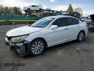 2015 Honda Accord EX-L с VIN 1HGCR2F86FA197949, выставлен на аукционе Copart как лот 55301785 с пробегом 105 948 миль миль и Списание • Salvage title. История ставок и продаж доступна на DreamBid. Изображение 1.