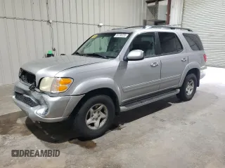 2002 Toyota Sequoia SR5 with VIN 5TDZT34A02S130623, listed as a Copart auction lot 55730225 with 180,212 mi miles and Clean Title. Bid and sale history available at DreamBid. Image 1.