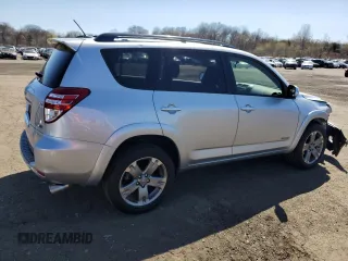 2012 Toyota RAV4 Sport with VIN JTMRF4DV7C5052011, listed as a Copart auction lot 53285265 with 166,662 mi miles and Salvage Title. Bid and sale history available at carsss.com. Image 3.