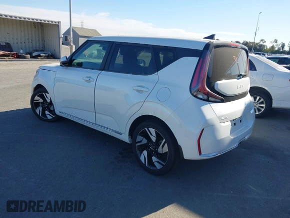 2023 Kia Soul GT-Line with VIN KNDJ53AU5P7849910, listed as a IAAI auction lot 41320349 with 12,239 mi miles. Bid and sale history available at carsss.com. Image 3.