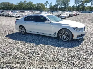 2016 BMW 7 Series 750i with VIN WBA7F0C56GGM20770, listed as a Copart auction lot 75985684 with 92,142 mi miles and Salvage Title. Bid and sale history available at carsss.com. Image 13.