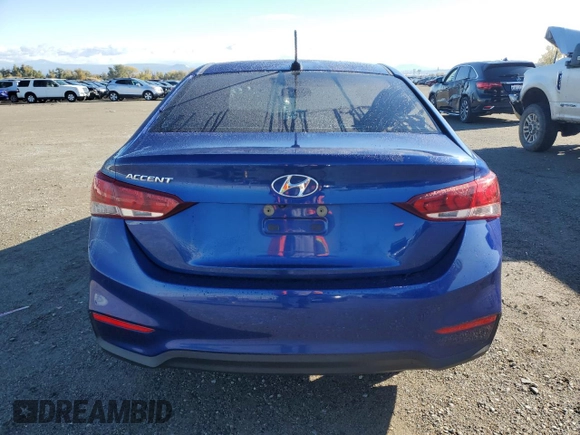 2018 Hyundai Accent Limited with VIN 3KPC34A32JE013538, listed as a Copart auction lot 80863134 with 0 mi miles and Salvage Title. Bid and sale history available at carsss.com. Image 6.