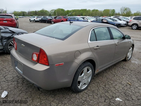 2008 Chevrolet Malibu LT w/2LT with VIN 1G1ZJ57718F163780, listed as a Copart auction lot 50116114 with 0 mi miles and Salvage Title. Bid and sale history available at carsss.com. Image 3.