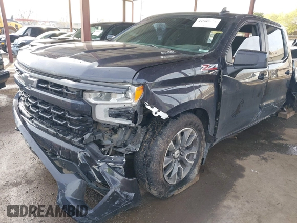 2022 Chevrolet Silverado 1500 RST with VIN 3GCUDEETXNG583752, listed as a IAAI auction lot 41809678 with 68,902 mi miles and . Bid and sale history available at DreamBid. Image 6.