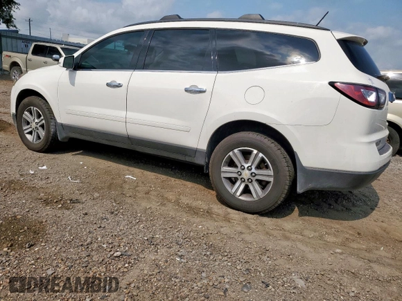 2015 Chevrolet Traverse LT with VIN 1GNKRHKDXFJ264429, listed as a Copart auction lot 58413825 with Not provided miles and Salvage title. Bid and sale history available at DreamBid. Image 2.
