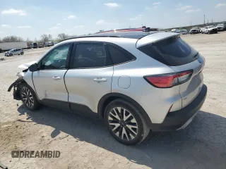 2020 Ford Escape SE Sport Hybrid with VIN 1FMCU0BZ5LUA15373, listed as a Copart auction lot 52901205 with 83,154 mi miles and Salvage Title. Bid and sale history available at DreamBid. Image 2.