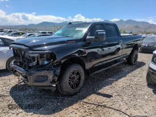 2024 Ram 2500 Tradesman with VIN 3C6UR5HLXRG209409, listed as a Copart auction lot 58694365 with 28,761 mi miles and Salvage title. Bid and sale history available at DreamBid. Image 1.