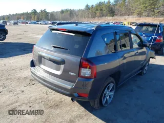 2016 Jeep Compass High Altitude Edition with VIN 1C4NJDEB0GD707882, listed as a IAAI auction lot 41112184 with 132,721 mi miles. Bid and sale history available at carsss.com. Image 4.