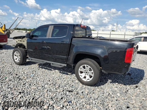 2019 Chevrolet Colorado 2WD LT with VIN 1GCGSCEN8K1191842, listed as a Copart auction lot 61370075 with 129,905 mi miles and Salvage title. Bid and sale history available at DreamBid. Image 2.