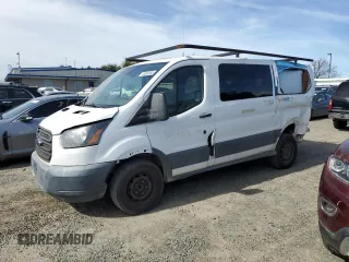 2016 Ford Transit XL with VIN 1FMZK1ZM0GKA34107, listed as a Copart auction lot 45989385 with 299,252 mi miles and Clean Title. Bid and sale history available at carsss.com. Image 1.